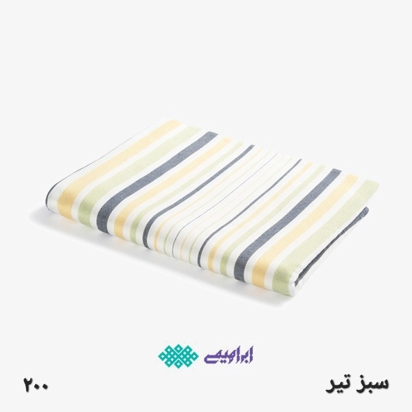 حوله استخری یزدی ابراهیمی طرح رنگین کمان سایز 110x160