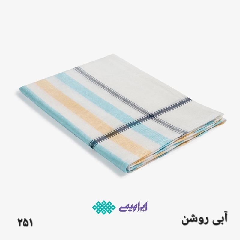 حوله استخری یزدی ابراهیمی طرح رنگین کمان سایز 110x160