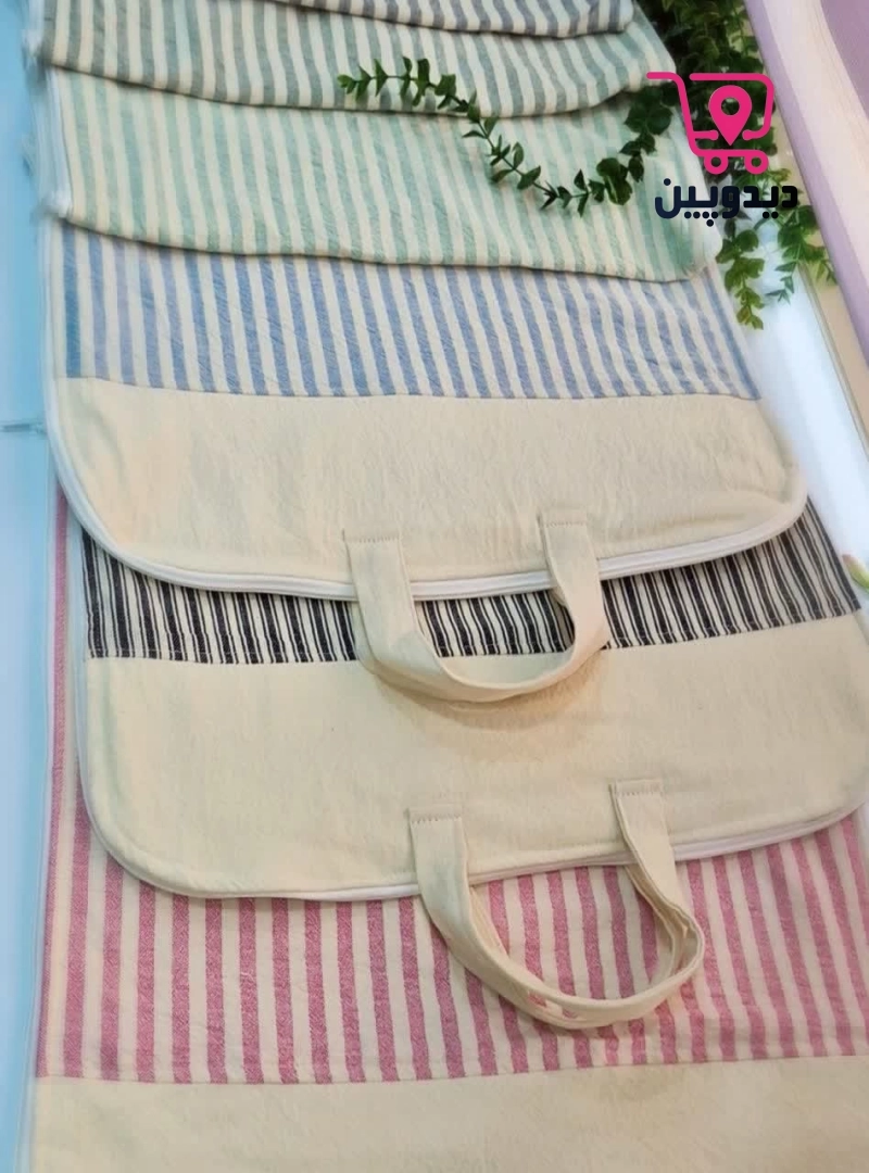 کیسه نان نخی مدل راه راه